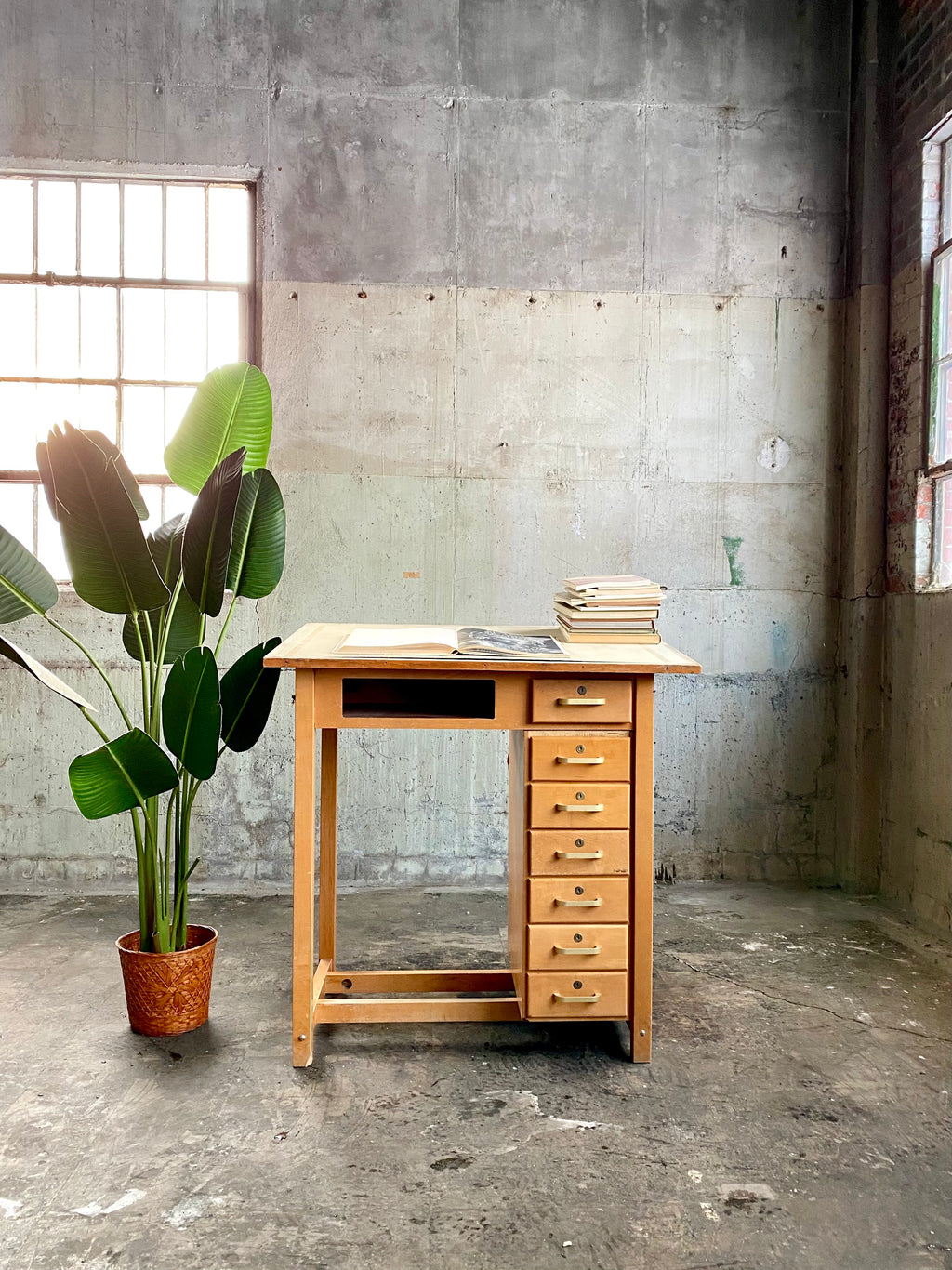 Vintage Standing Desk / Drafting Table