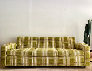 Vintage Green Sofa