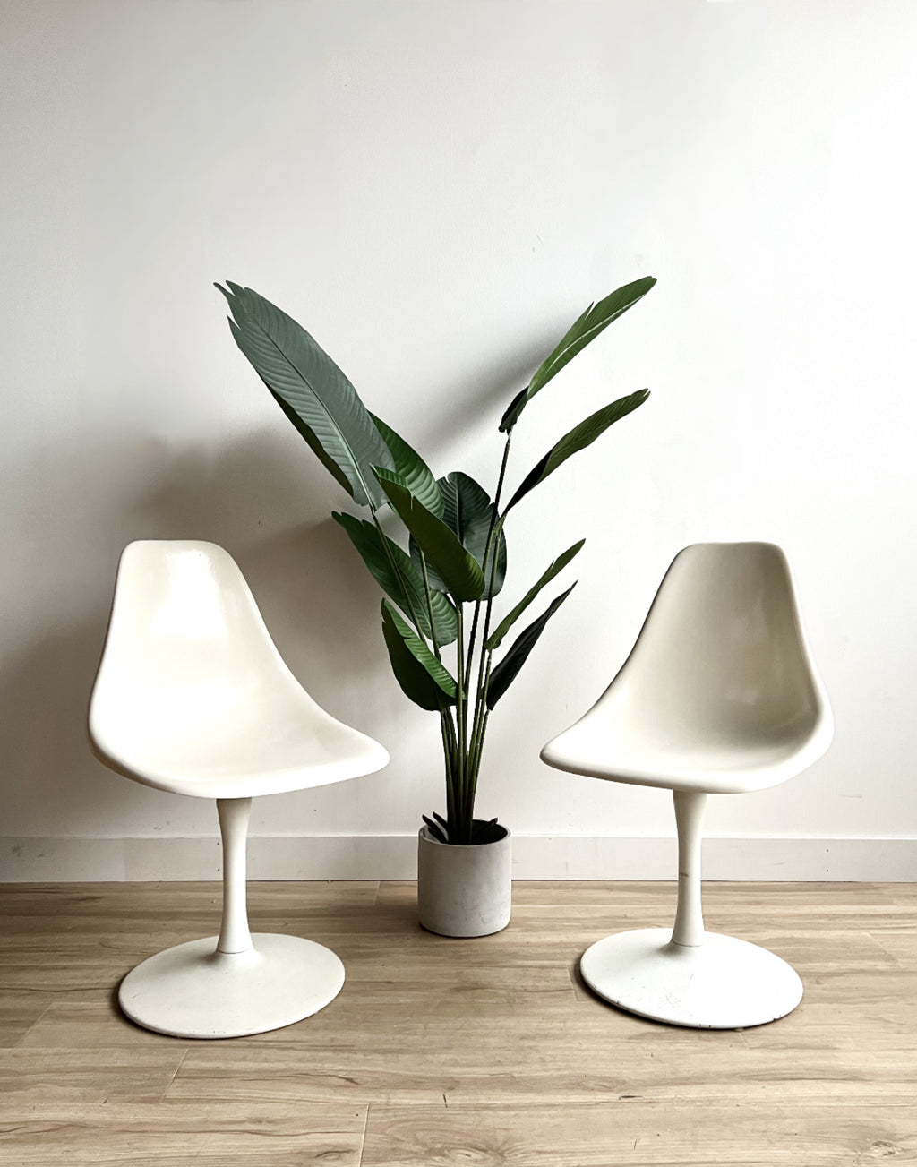 Vintage Mid Century Tulip Chairs