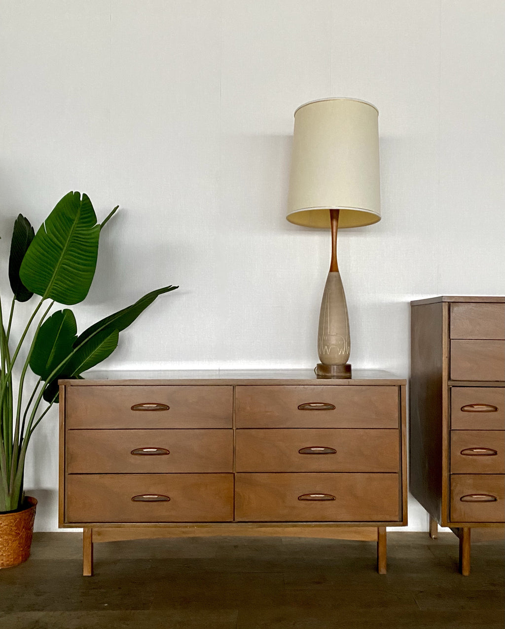 Mid-Century Six Drawer Dresser