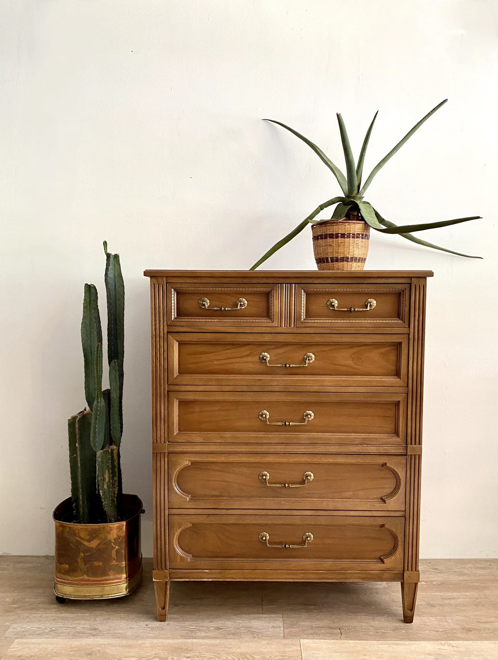 Vintage Five Drawer Dresser