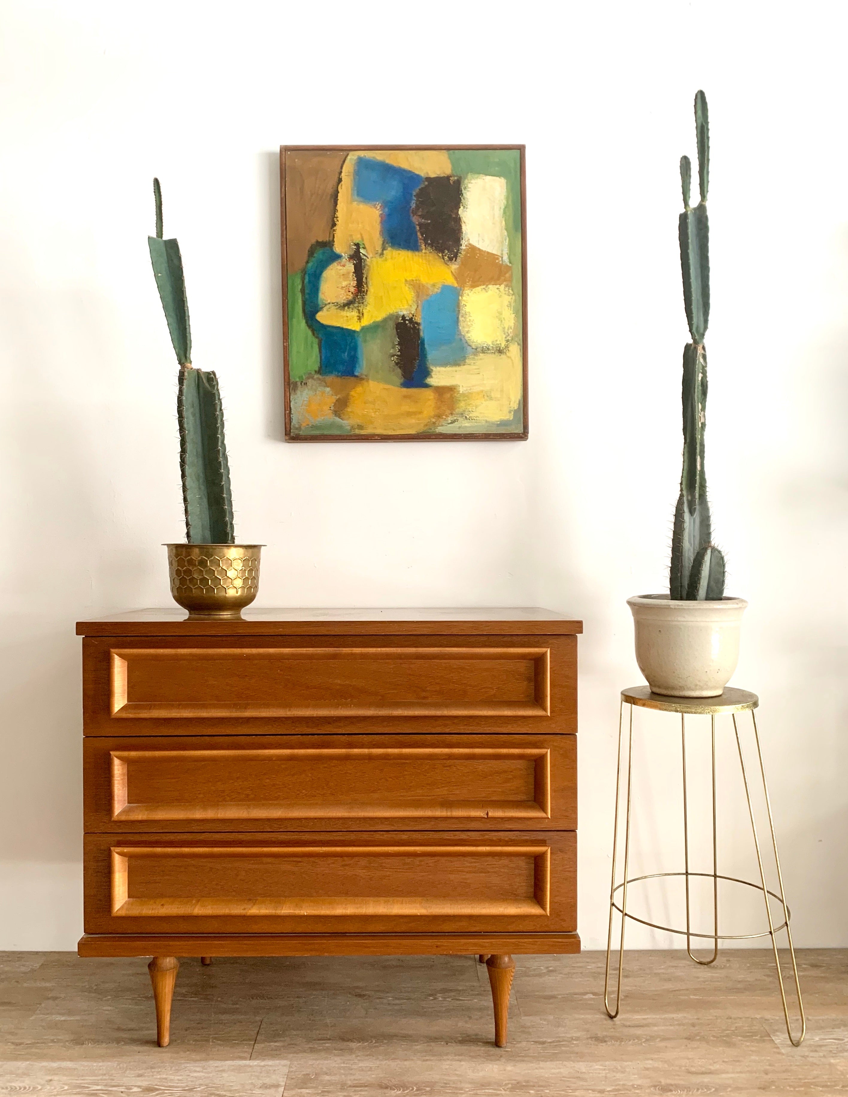Vintage Three Drawer Dresser – Home and Closet Vintage
