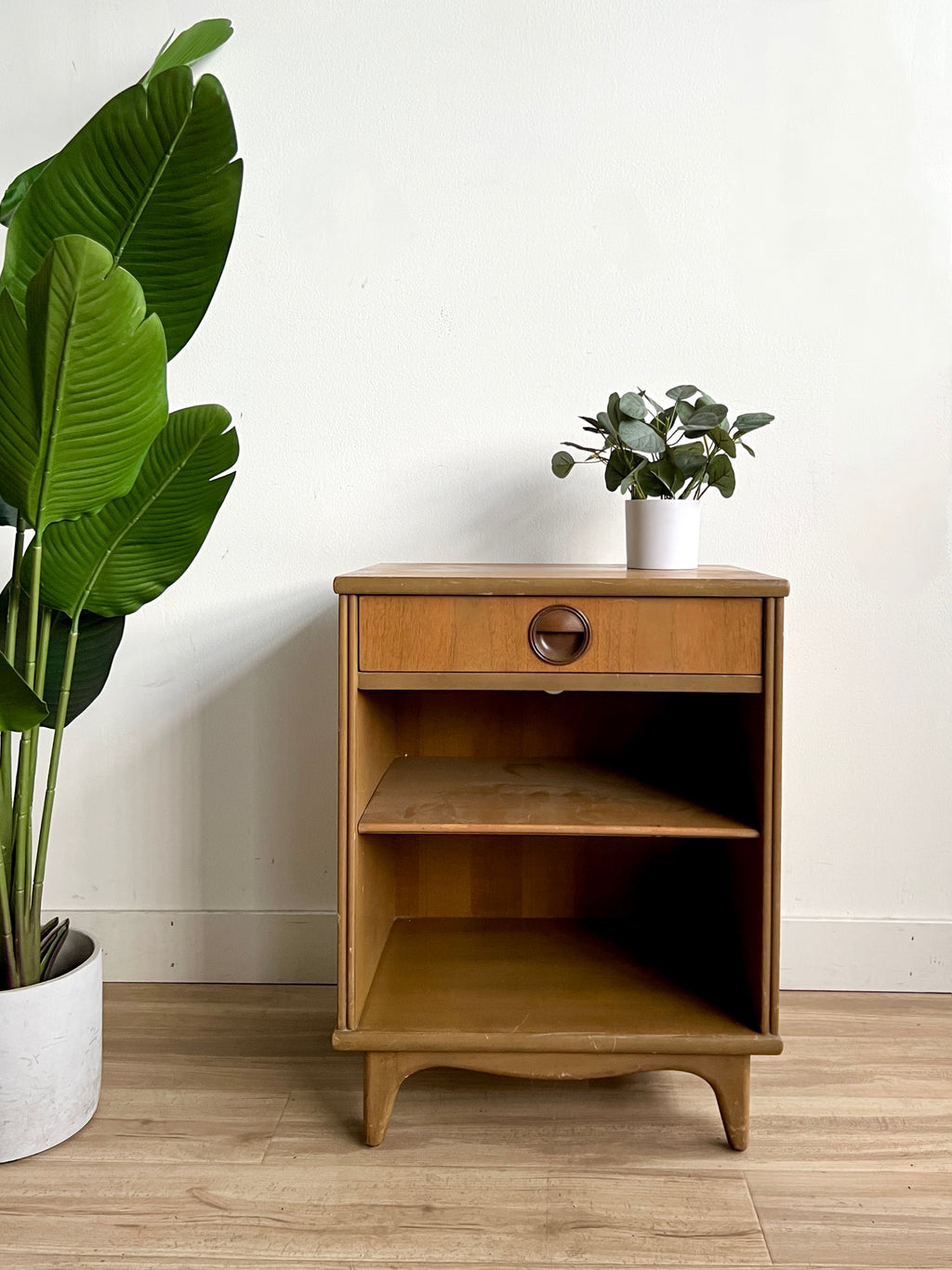 Vintage Mid Century Nightstand / End Table