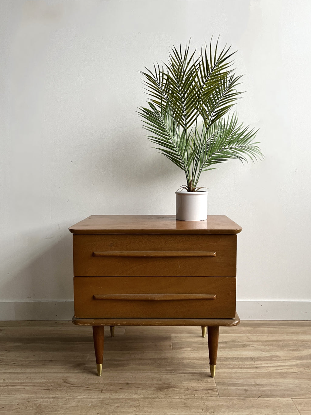 Vintage Mid Century Nightstand / End Table