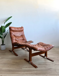 Vintage Siesta Lounge Chair & Ottoman by Ingmar Relling for Westnofa
