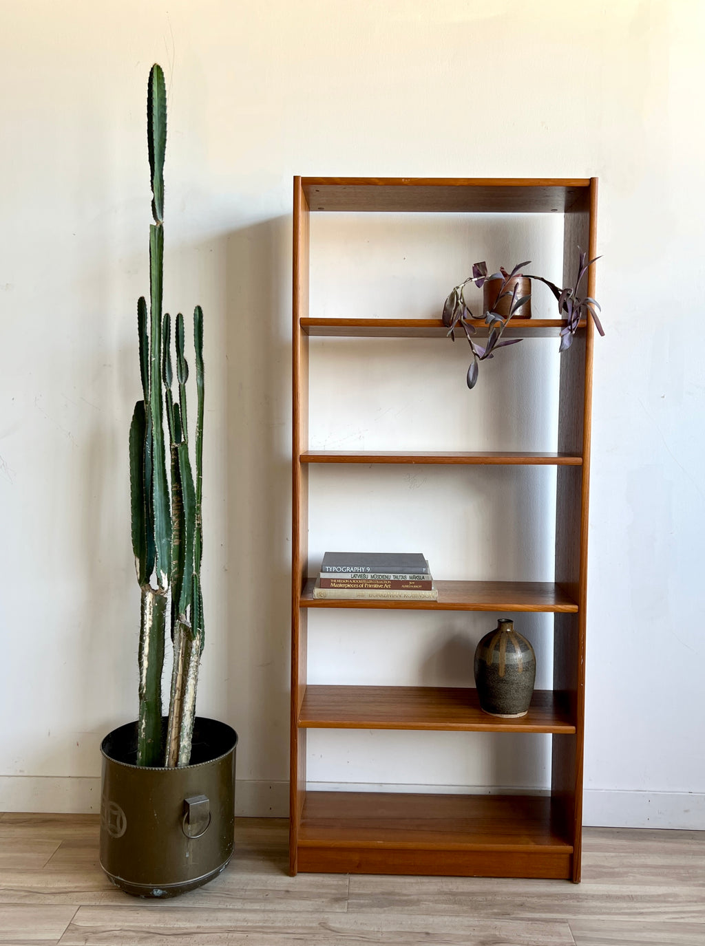 Vintage Danish Teak Bookshelf