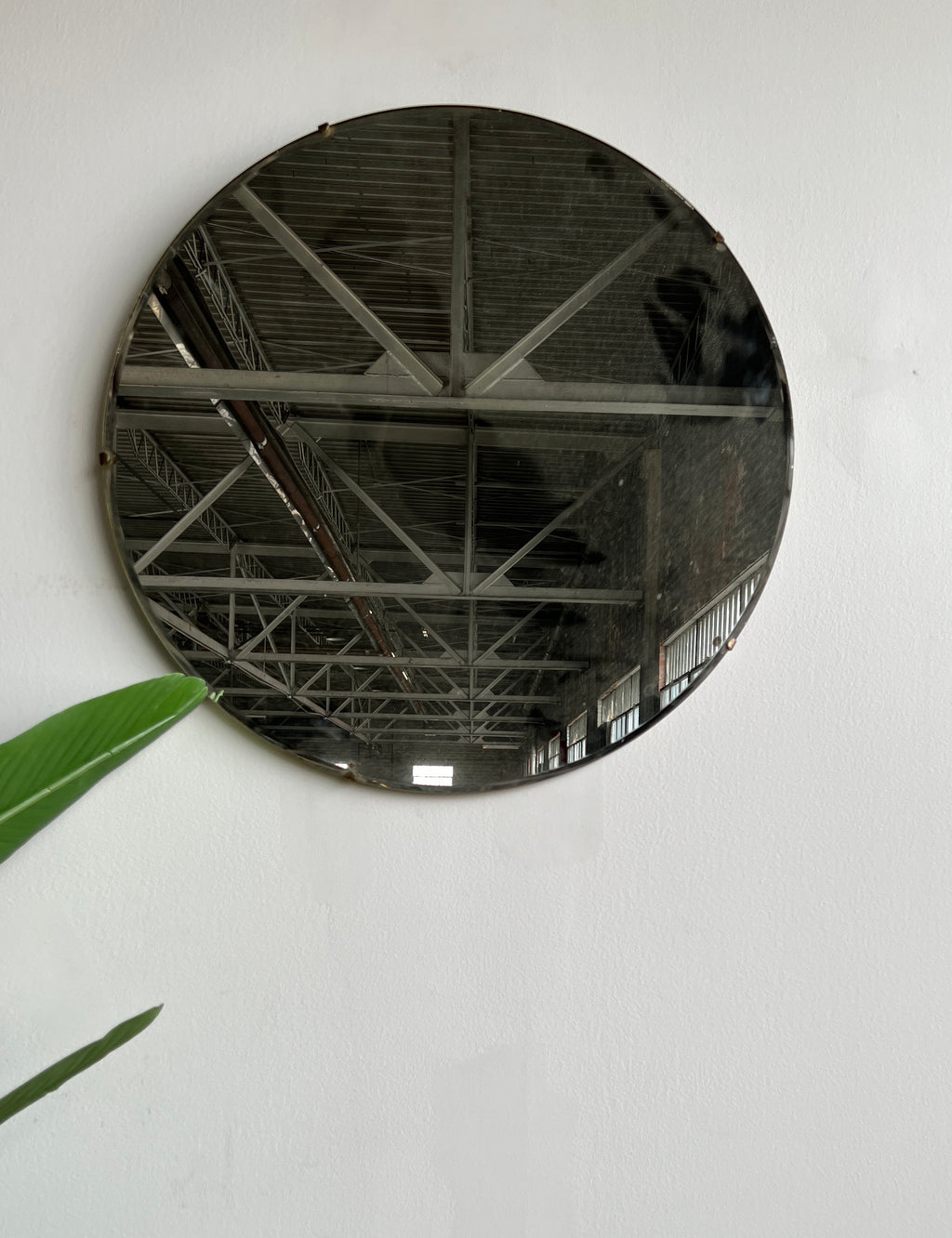 Vintage Circular Mirror