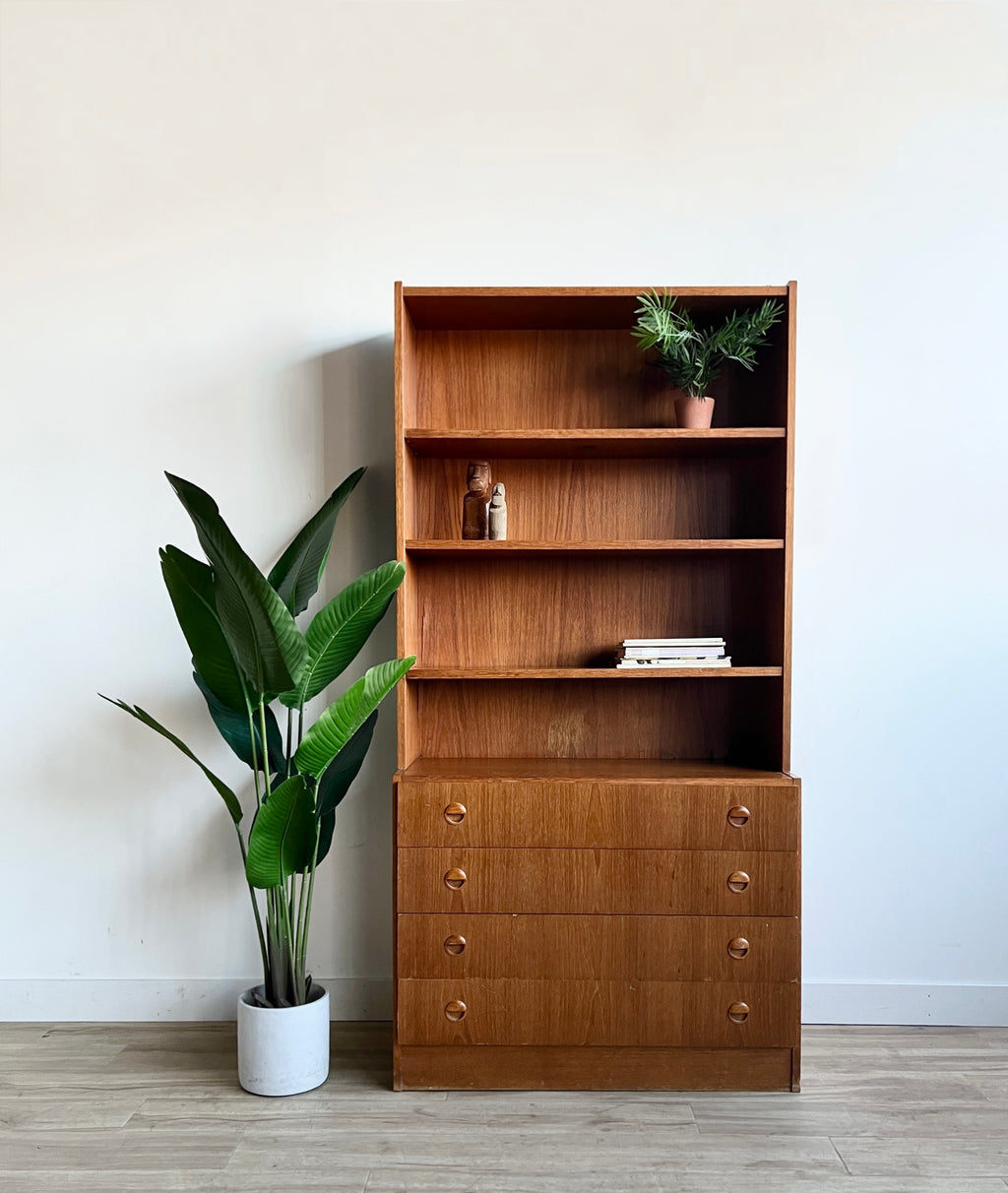 Vintage Teak Shelving Unit