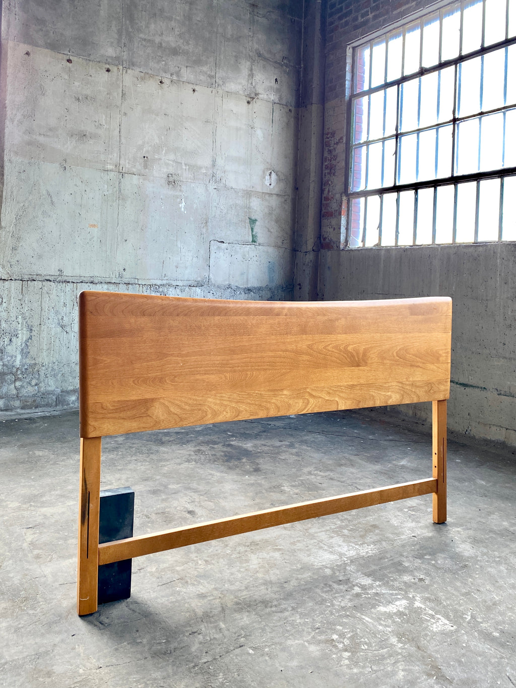 Vintage Mid Century Full / Queen Headboard by Heywood Wakefield