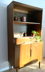 Mid-Century Hutch / Bookcase with Drawer