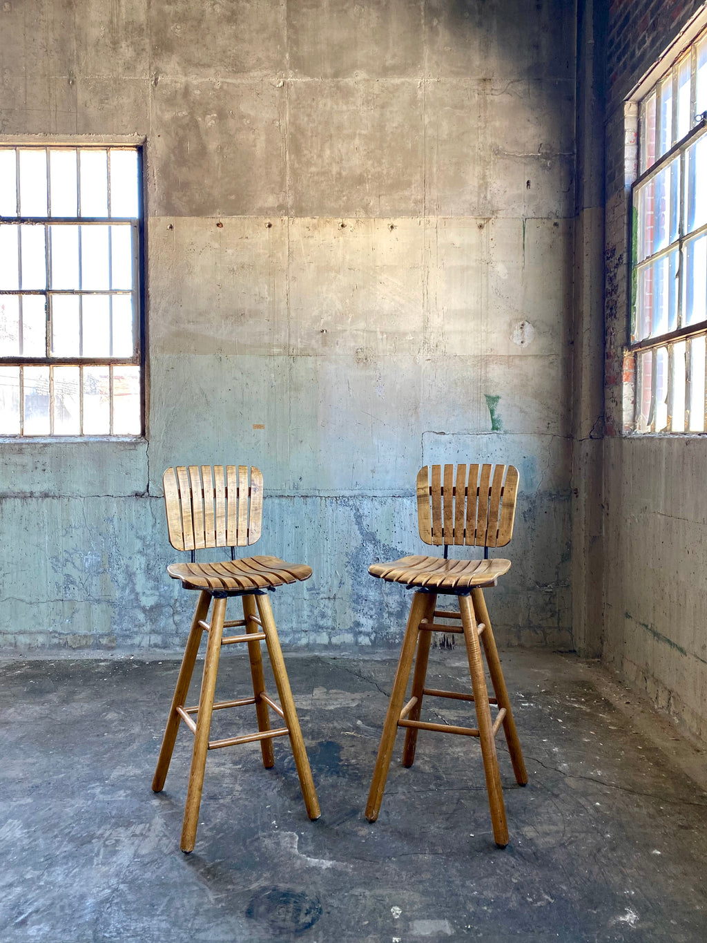 Pair of Vintage Umanoff Style Barstools