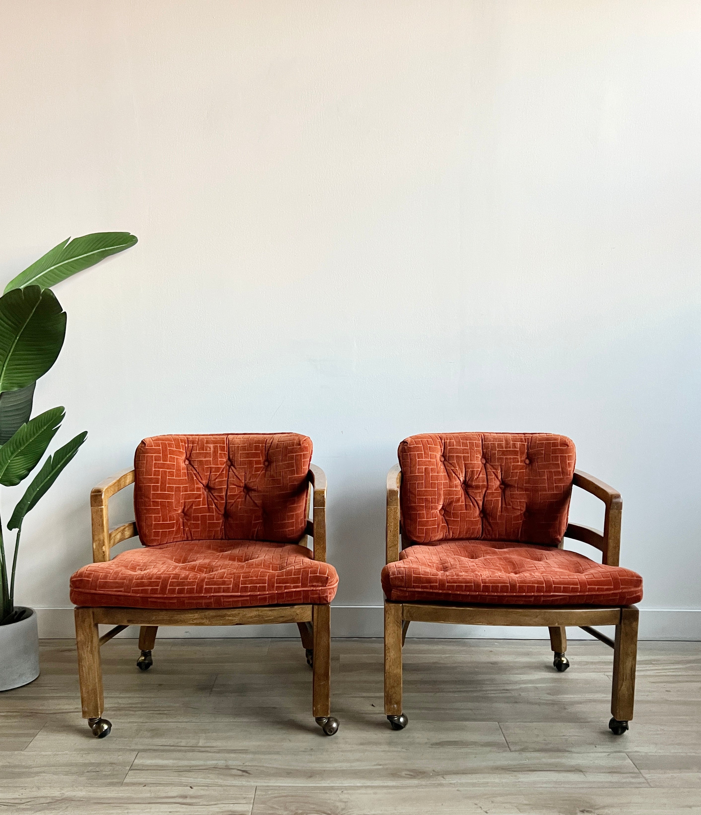 Pair of Vintage Lounge Chairs