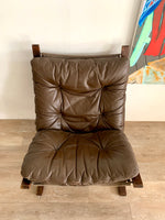 Mid Century “Siesta” Chair by Westnofa in Leather