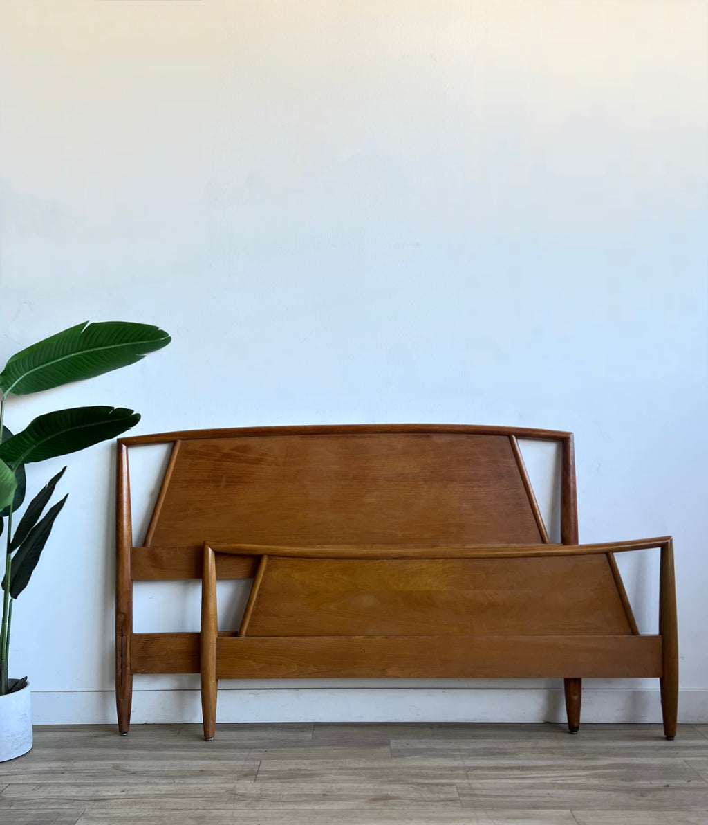 Vintage Mid Century Full / Queen Headboard
