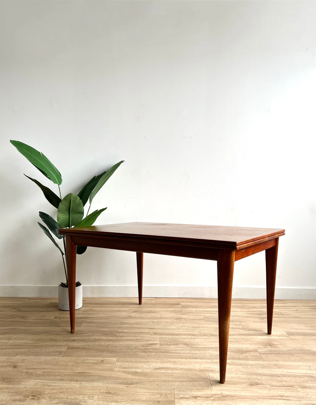 Project Vintage Danish Teak Draw Leaf Table