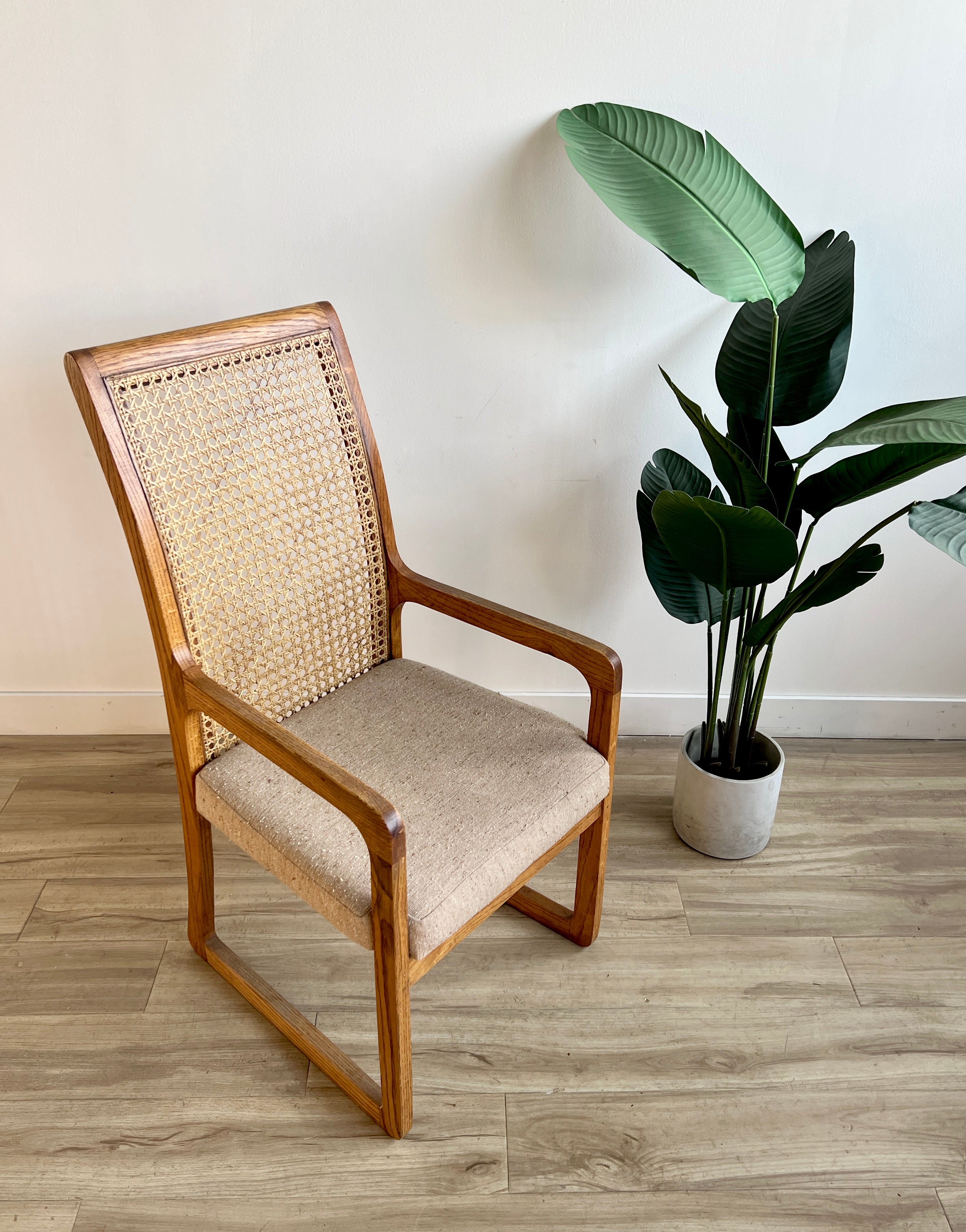 Vintage Cane Back Chair