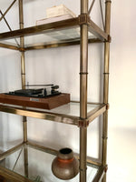 Vintage Shelf in Brass