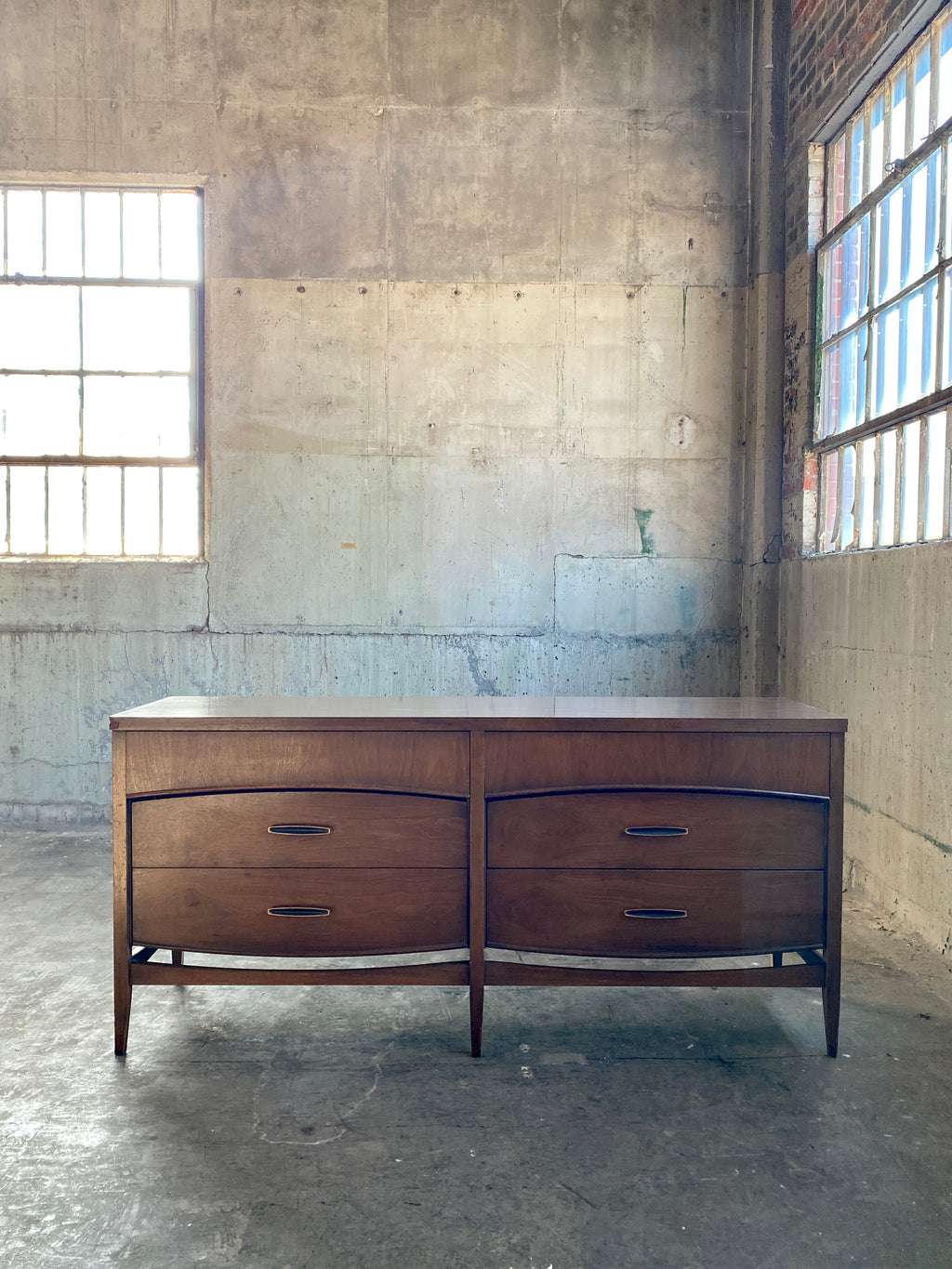 Vintage Six Drawer Dresser