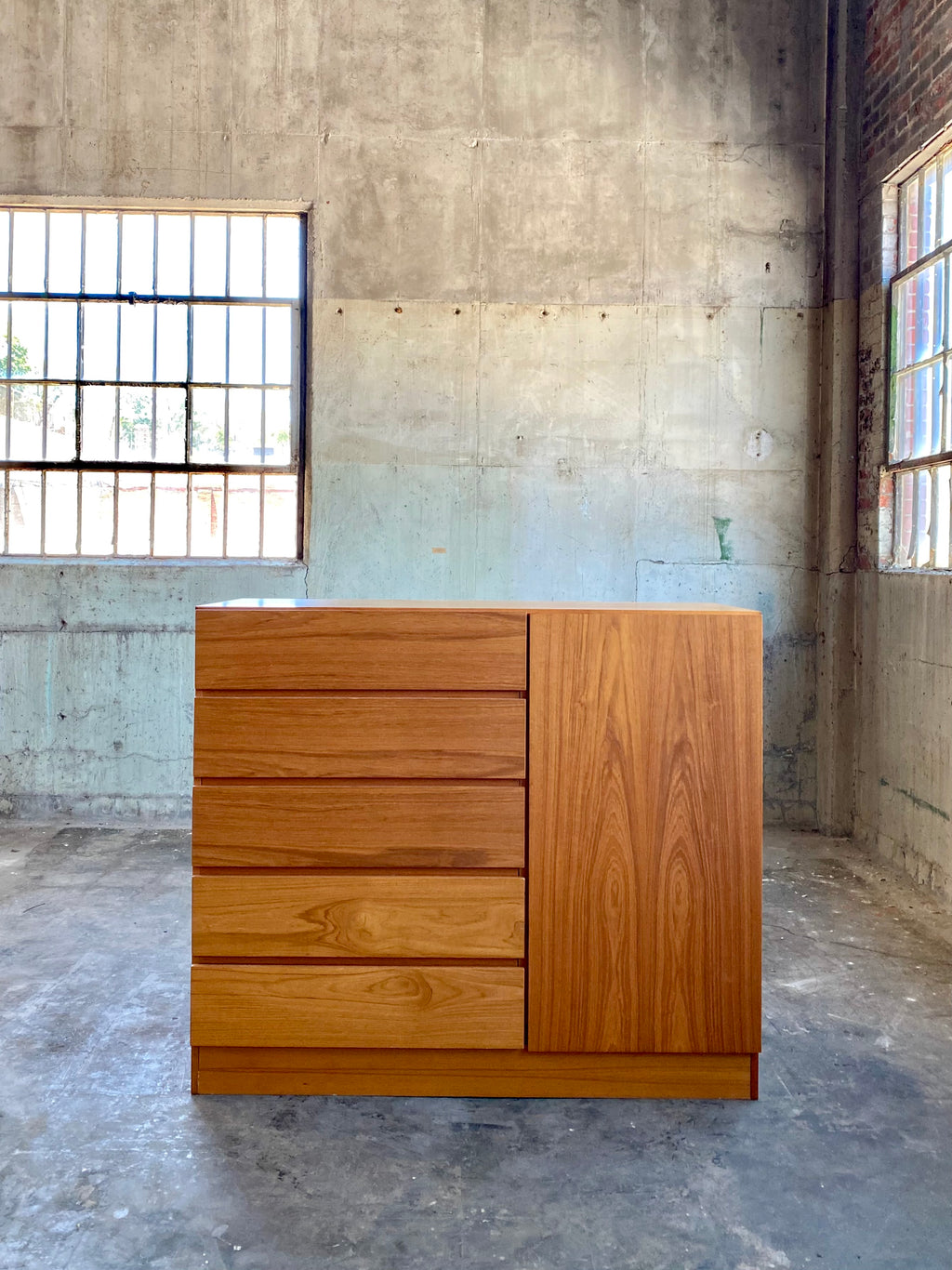 Vintage Danish Teak Dresser / Credenza / Cabinet