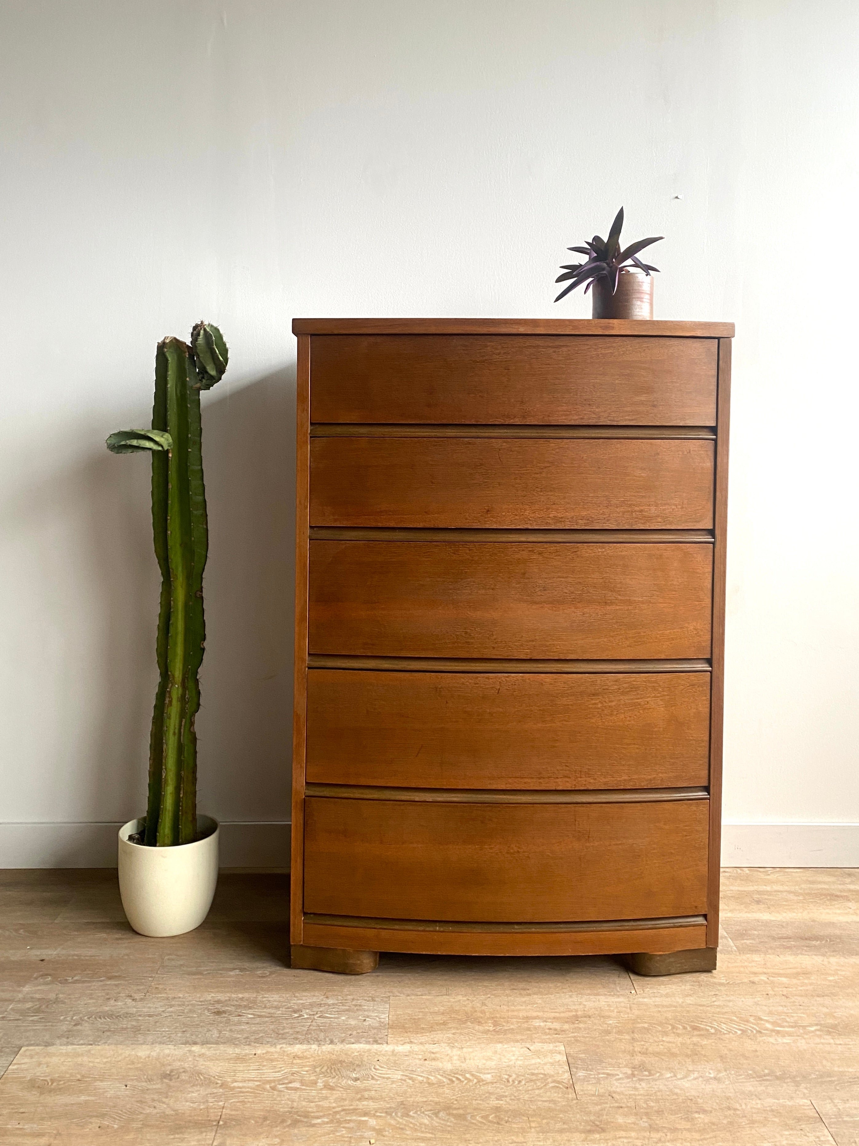 Vintage Tall Five Drawer Dresser – Home and Closet Vintage Vintage Tall Five Drawer Dresser – Home and Closet Vintage