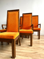 Set of Six Vintage Mid Century Dining Chairs