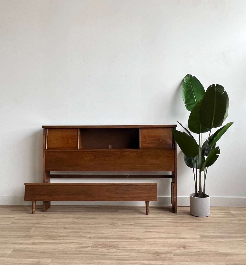 Vintage Mid Century Full / Queen Headboard