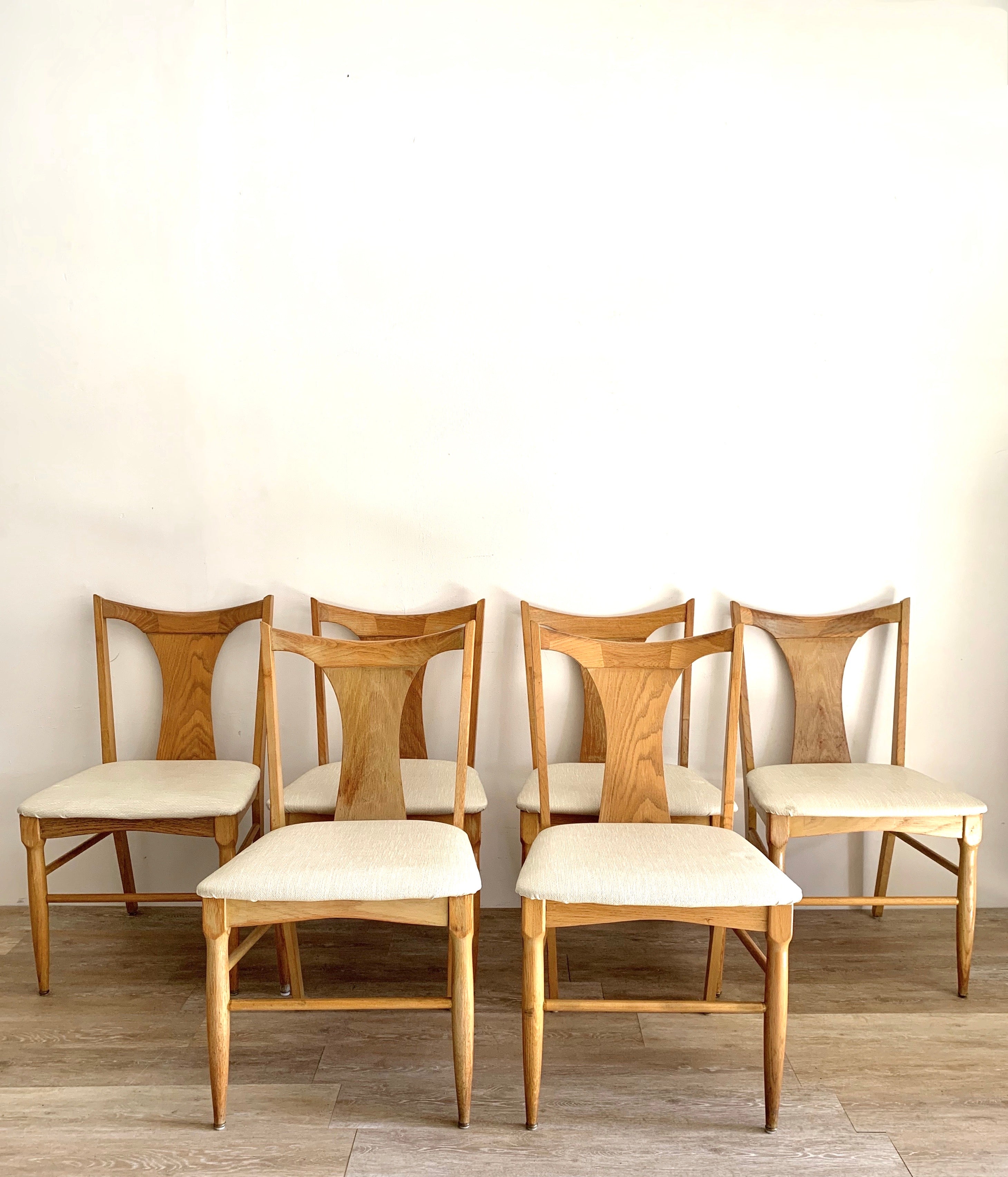 Set of Six Mid Century Chairs