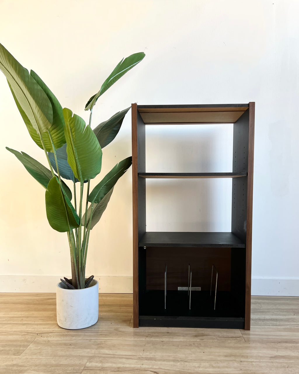 Vintage 70s Record Shelving Unit