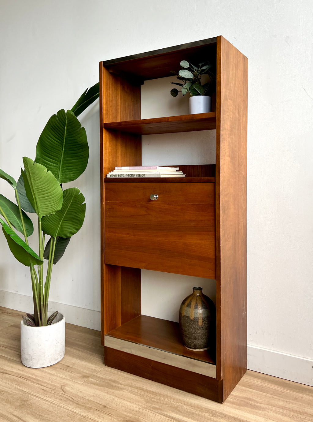 Vintage Mid Century Shelving Unit