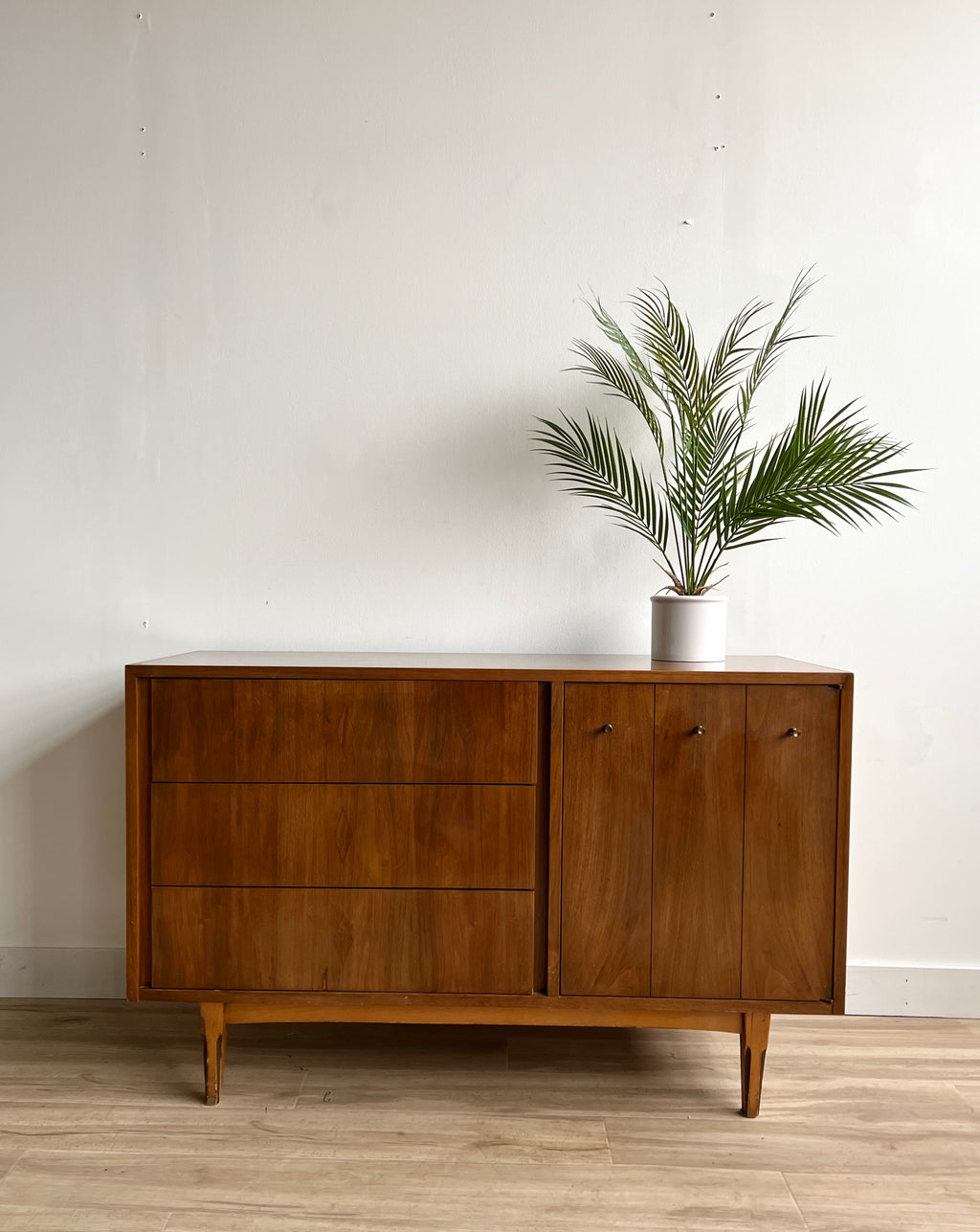 Vintage Mid Century Credenza by Stanley