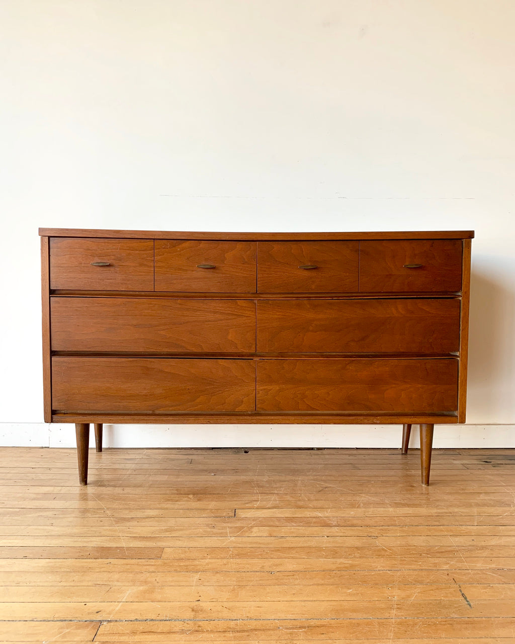 Mid-Century Six Drawer Dresser