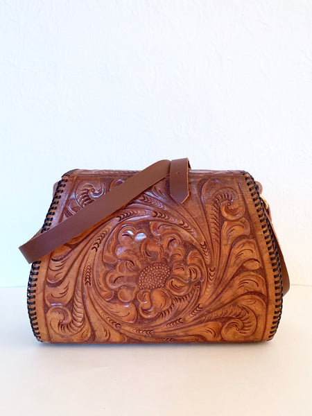 Vintage Hand Tooled Leather Purse – Home and Closet Vintage