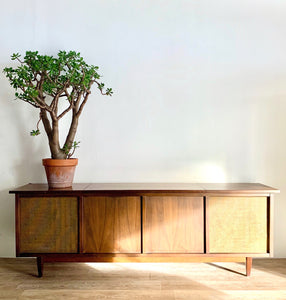 Mid-Century Stereo Converted Credenza
