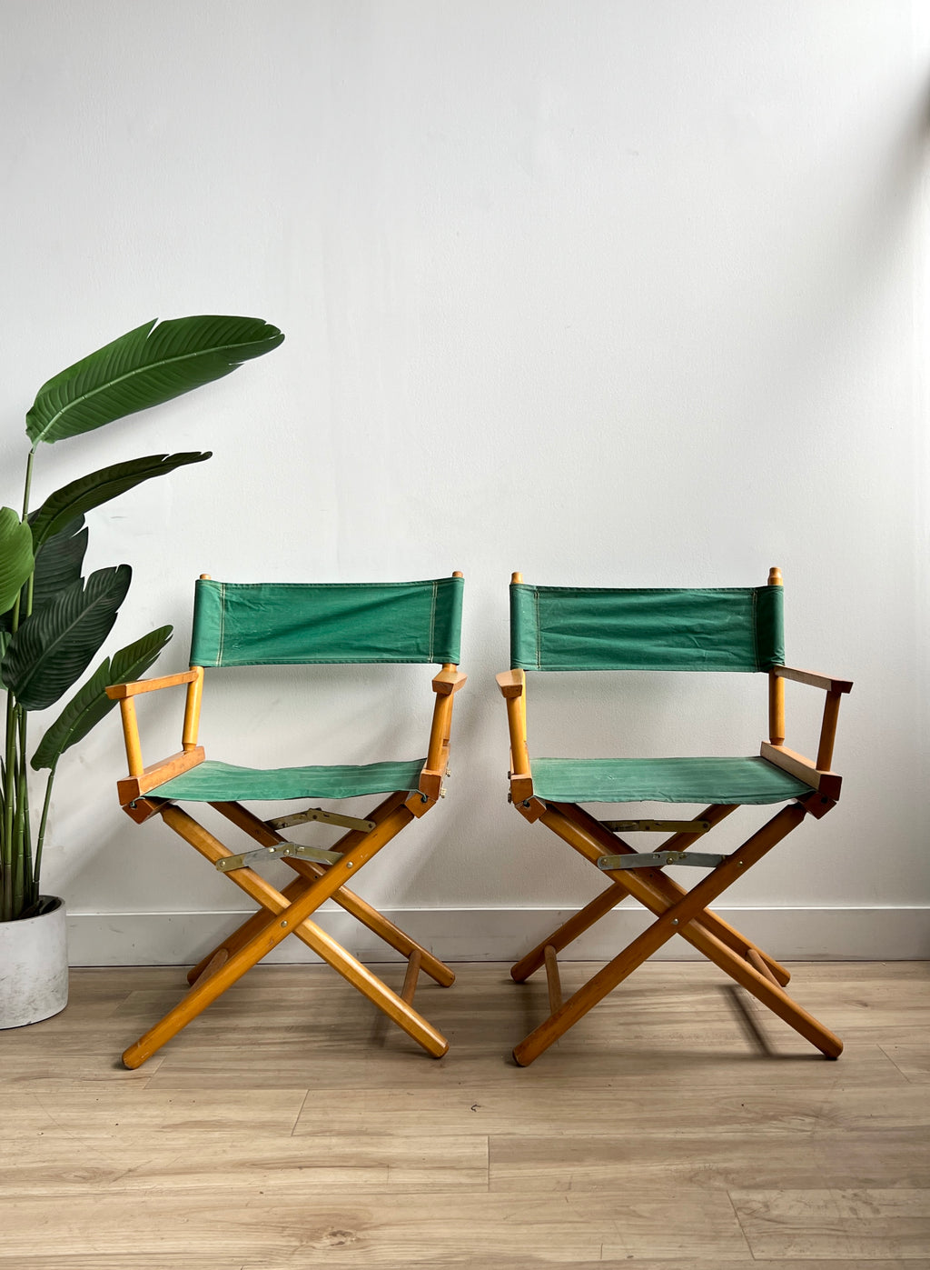 Pair of Vintage Telescope Chairs