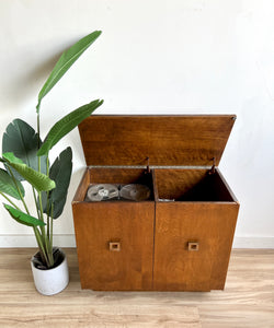 Vintage Mid Century Reel to Reel Player with Cabinet