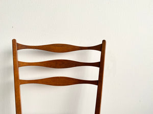 Vintage Mid-Century Dining Set in Your Choice of Fabric with Two Leaves