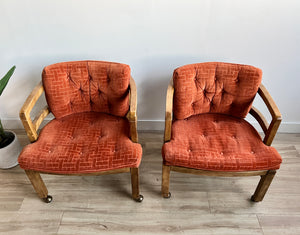 Pair of Vintage Lounge Chairs