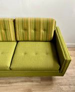 Vintage Mid Century Sofa in Green