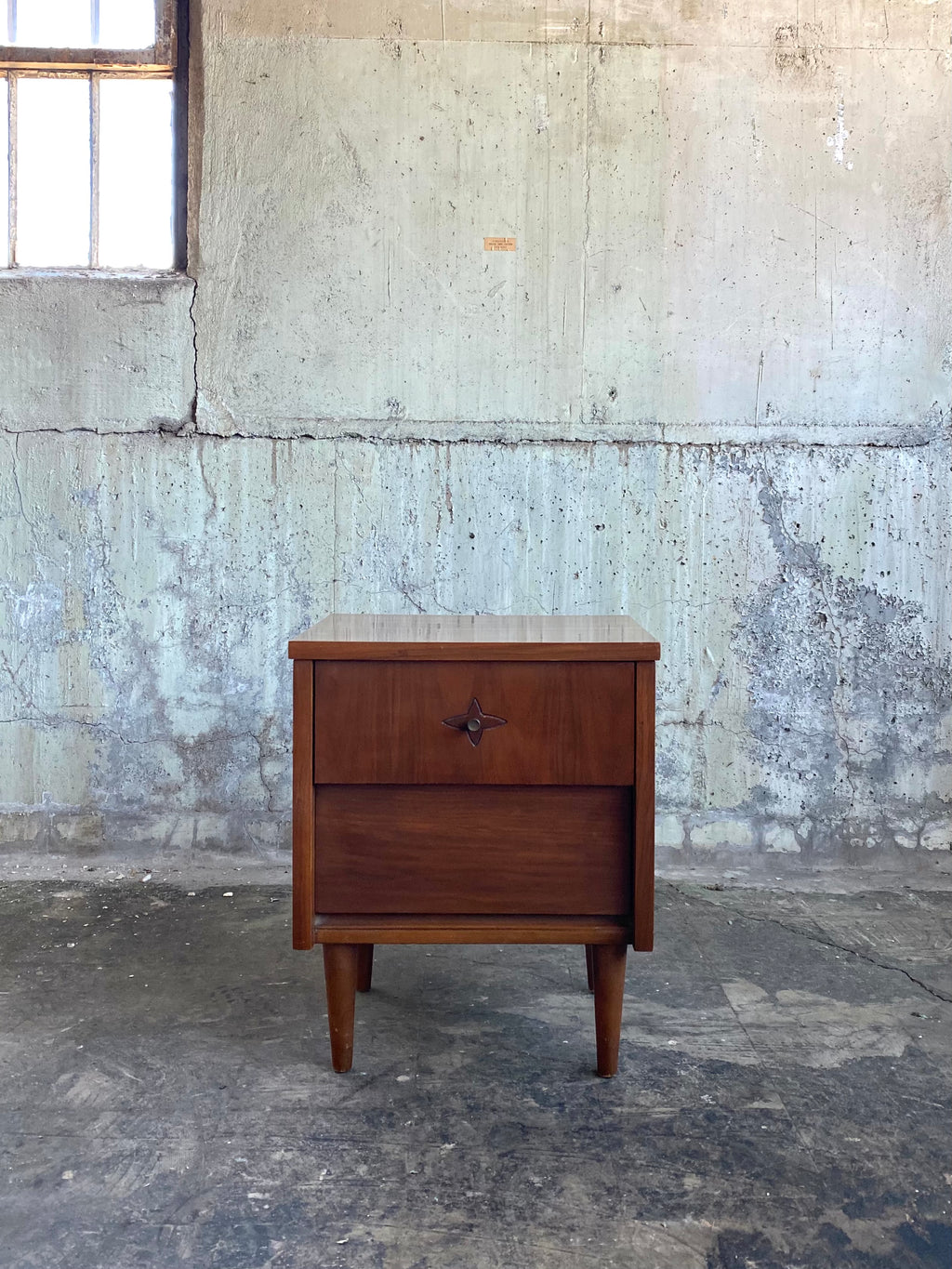 Vintage Mid-Century Nightstand End Table