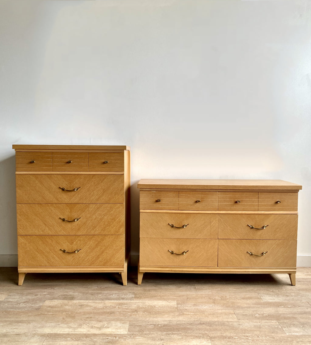 Pair of Vintage Mid Century Dressers