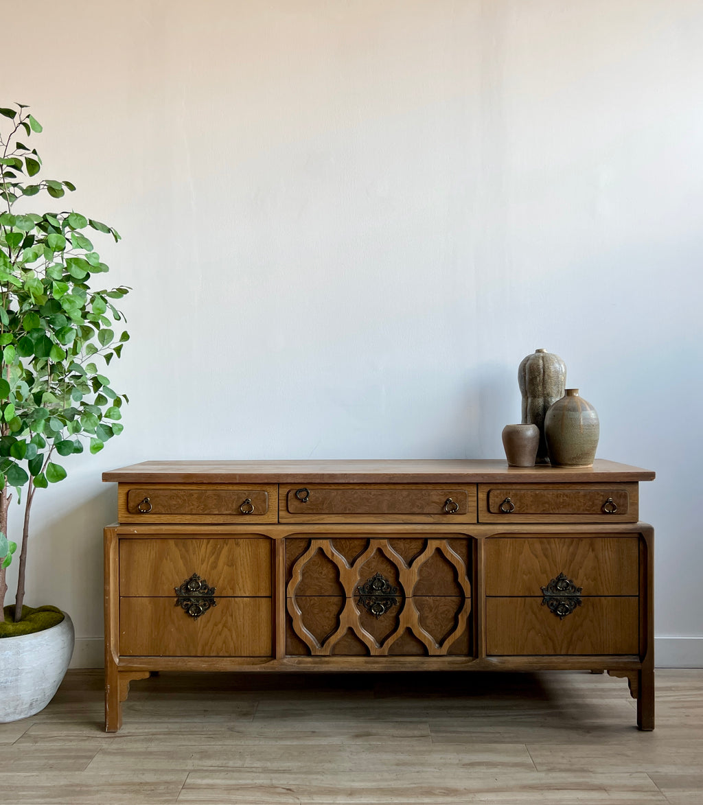 Vintage Mid Century Moroccan Style Dresser