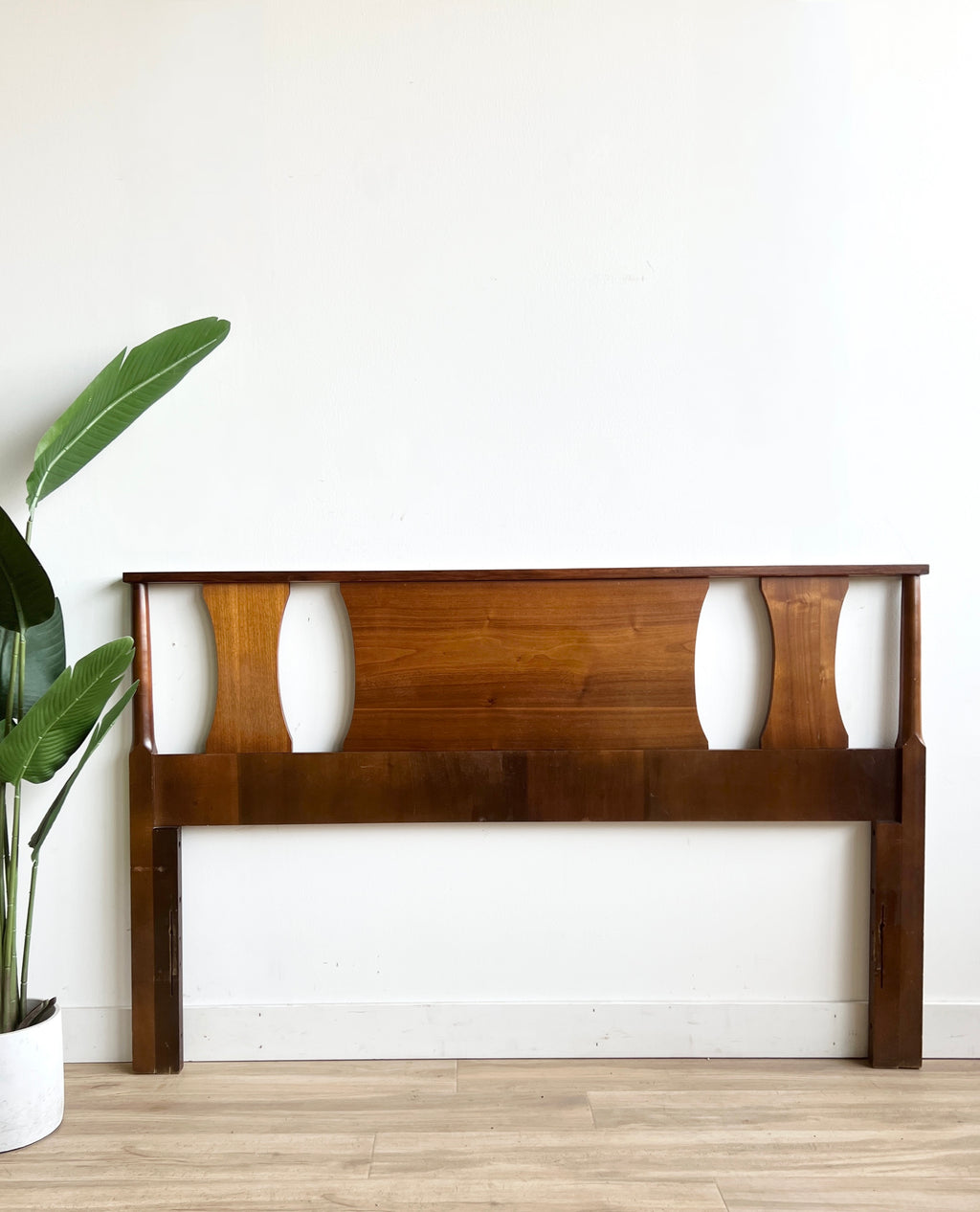 Vintage Mid Century Queen Headboard