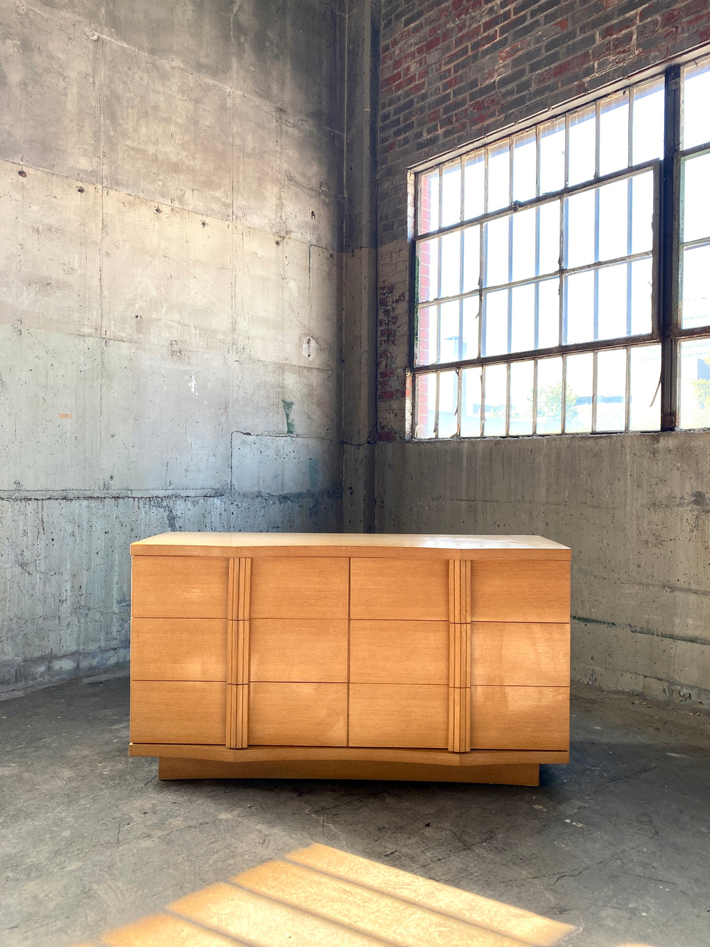 Vintage Mid-Century Six Drawer Dresser