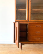 Mid-Century Hutch with Surfboard Detail