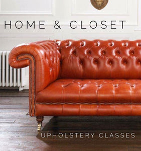 November Upholstery Class: Thursday 5:30-8:00