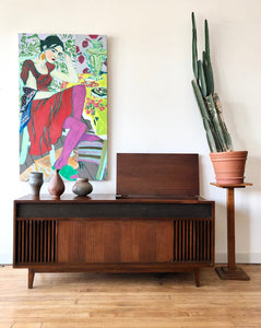 Mid-Century Stereo Console by Columbia