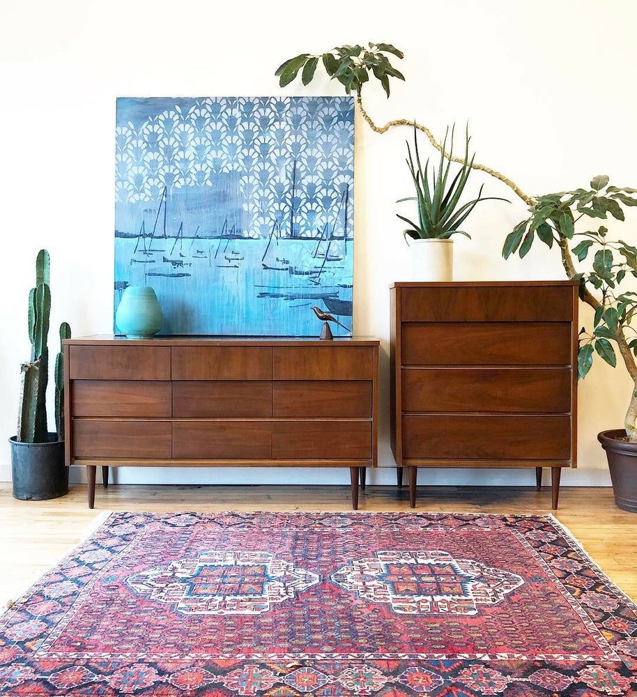 Mid-Century Tall & Low Dresser